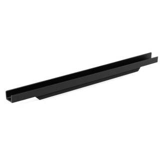 TIRADOR ALUMINIO EMBUTIR MODELO JEY 2 ACABADO NEGRO MATE L147 - L3000