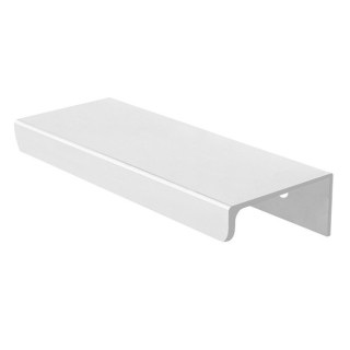 TIRADOR ALUMINIO KORBI PLATA MATE / NEGRO MATE