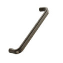 TIRADOR ZAMAK MODELO TERRA ACABADO BRONCE MATE / EFECTO INOX / COBRE CEPILLADO