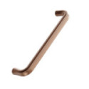 TIRADOR ZAMAK MODELO TERRA ACABADO BRONCE MATE / EFECTO INOX / COBRE CEPILLADO