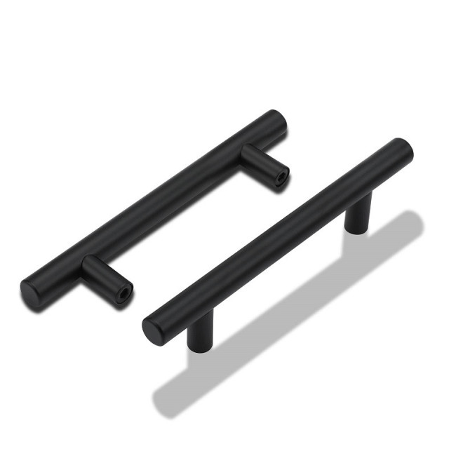 TIRADOR INOXIDABLE NEGRO PIREO Ø12mm C96 L160 INOXIDABLE 304