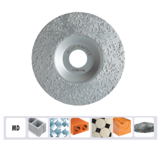 DISCO DESBASTE GRANO METAL DURO 115mm BLUE MASTER UNIVERSAL STONE DD22-115