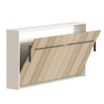 SOMIER HORIZONTAL R++ 150X190 ANTRACITA PATA BASCULANTE