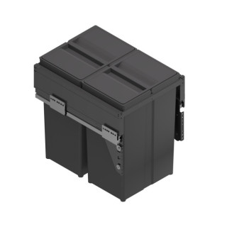 CUBO DE BASURA EXTRAÍBLE PARA RECICLAR. ECOLÓGICO. MODELO GILA 2