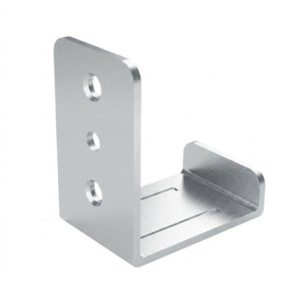 SOPORTE LARGUERO CAMA NEPAL 50. HIERRO. ZINCADO. FORMA J. LARGUEROS HASTA 50 MM - Q&Q 2