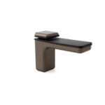 SOPORTE ESTANTE CAMILO 6-40mm RAL 9006, NEGRO, BLANCO Y BRONCE