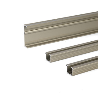 KIT MAGIC LIVING PUERTA L1100 40KG NIQUEL SATINADO  CON FRENO AMORTIGUADO.
