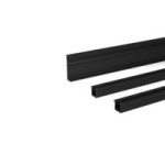 KIT MAGIC LIVING PUERTA L1100 40KG NIQUEL SATINADO  CON FRENO AMORTIGUADO.