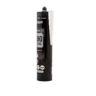 ADHESIVO FIJA+PLUS. POLÍMERO MST. INTERIOR Y EXTERIOR. BLANCO. 290 ML - QUIADSA 2