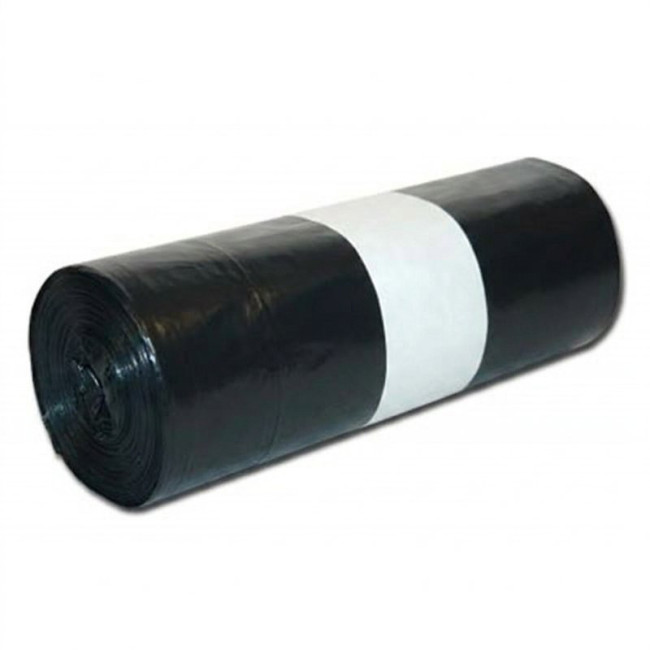 BOLSA DE BASURA INDUSTRIAL. PLÁSTICO. NEGRO. 85 X 105 CM. PACK DE 10 UNIDADES