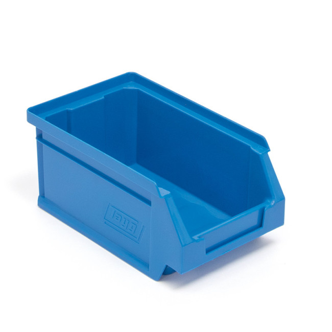 GAVETA APILABLE. PLÁSTICO RÍGIDO INYECTADO. AZUL. RECTANGULAR ABIERTO. FRENTE REBAJADO. CAPACIDAD 0,8L - TAYG