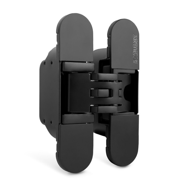 BISAGRA INVISIBLE KUBICA K6200 NEGRO  REGULACION 3D. 45Kgs/2 BISAGRA 95X60mm.