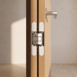 BISAGRA INVISIBLE. AJUSTE 3 EJES. ZAMAK/ACERO - KOBLENZ