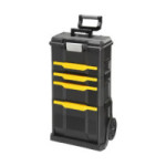 TALLER MÓVIL MODULAR 1-79-206. PLÁSTICO RÍGIDO. . NEGRO Y AMARILLO. BLOQUEABLE. 11.1 KG - STANLEY