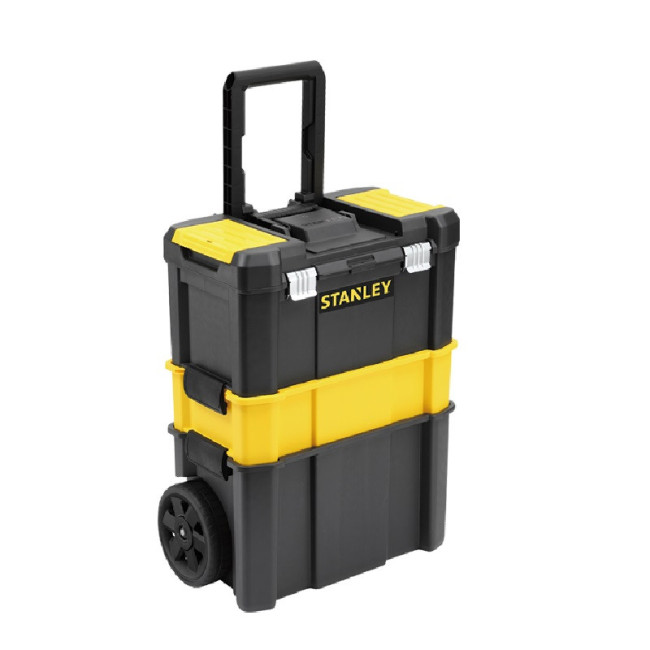 TALLER MÓVIL. 3 EN 1. METAL. NEGRO Y AMARILLO. CAPACIDAD 20KG - STANLEY