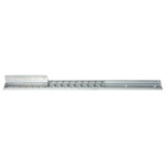 GUÍA UNIDIRECCIONAL PARA MESA ZAMBRA 30. ACERO. ELECTROCINCADO. SLIDE EXTENDIBLE. CAPACIDAD 45 KG