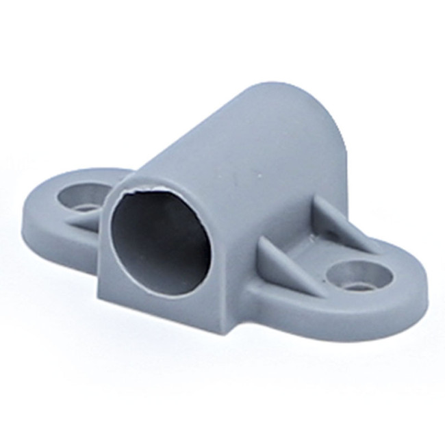 PUENTE PARA BARRA VOLTEADORA. GRIS. PARA FIJACIÓN. ALOJAMIENTO CILÍNDRICO. DIÁMETRO 12MM