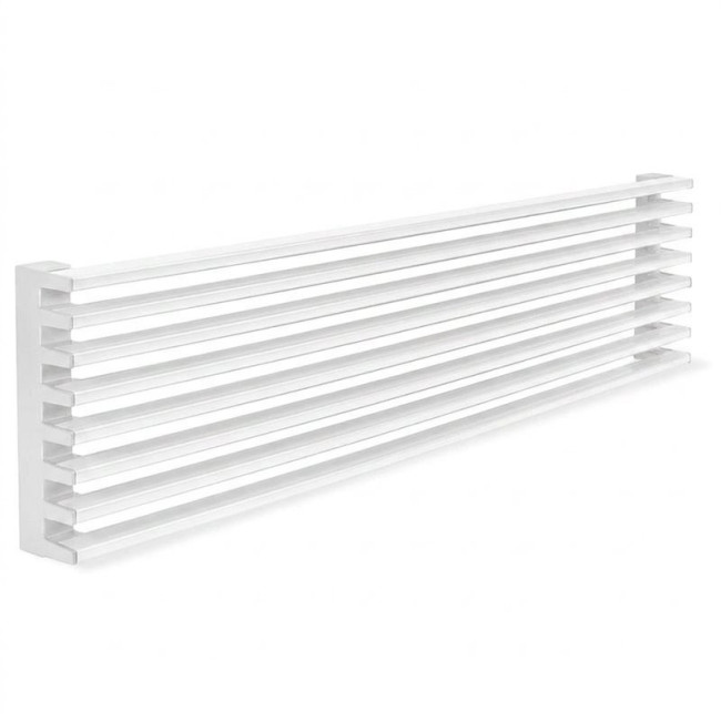 REJILLA DE VENTILACIÓN PARA HORNO. ALUMINIO. BLANCO. 8 VARILLAS
