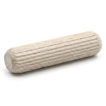 ESPIGAS DE MADERA MACIZA. CILÍNDRICA ESTRIADA. PARA CARPINTERÍA. MADERA MACIZA. DIÁMETRO 8MM