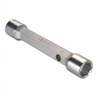 LLAVE TUBO DE DOBLE BOCA. ACERO. ZINCADO - ALYCO 2