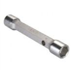 LLAVE TUBO DE DOBLE BOCA. ACERO. ZINCADO - ALYCO