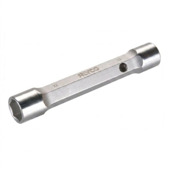 LLAVE TUBO 14-15. ACERO. TALADRO LATERAL. 14-15 MM - ALYCO