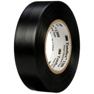 CINTA AISLANTE. PVC. ADHESIVO CAUCHO. NEGRO. RETARDANTE DE LLAMA. ANCHO 19MM - 3M 2