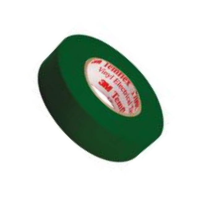 CINTA ELÉCTRICA TEMFLEXT 1300. PVC. VERDE. IEC 60454-3-1-1 / F-PVCP/60. AISLAMIENTO PRIMARIO. ESPESOR 0,13MM