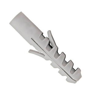 TACO DOS PATAS NYLON GRIS LISO MED.TACO 5-25 2