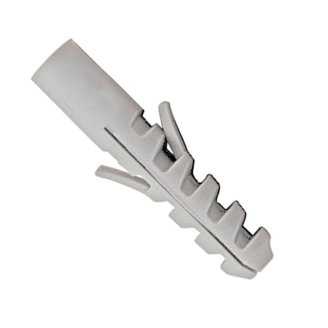 TACO DOS PATAS NYLON GRIS LISO MED.TACO 5-25