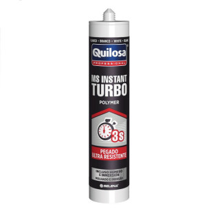 SELLADOR DE POLÍMERO MS MS INSTANT. BLANCO PINTABLE. CURADO RÁPIDO. 3 S - QUILOSA