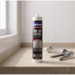 SELLADOR ADHESIVO MONOCOMPONENTE MS MS 35 TOTAL. TRANSPARENTE. PINTABLE. 280 ML - QUILOSA