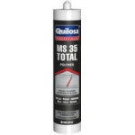 SELLADOR ADHESIVO DE POLÍMERO MS MS-35 TOTAL. BLANCO. PINTABLE Y LIJABLE. PARA JUNTAS EN CONSTRUCCIÓN. SIN DISOLVENTES.