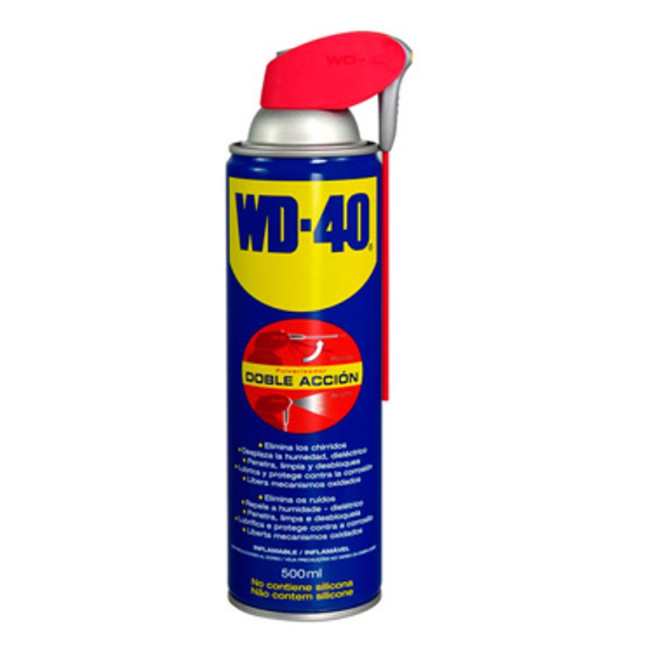 LUBRICANTE MULTIUSO. AEROSOL. DOBLE ACCIÓN. 500 ML - WD-40