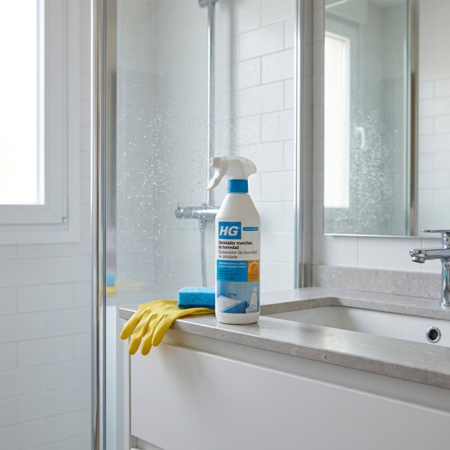 QUITAMOHOS EN SPRAY. 500 ML. PULVERIZADOR DE GATILLO. PARA BAÑO Y SANITARIOS
