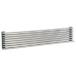 REJILLA DE VENTILACION PARA HORNO. MATERIAL ALUMINIO. ACABADO CROMO MATE. PARA MUEBLE DE 900 MM