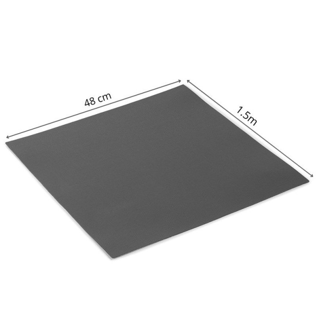 ESTERILLA ANTIDESLIZANTE PARA CAJONES ONARA. ANTRACITA. ANCHO 480MM. GROSOR 1,2MM