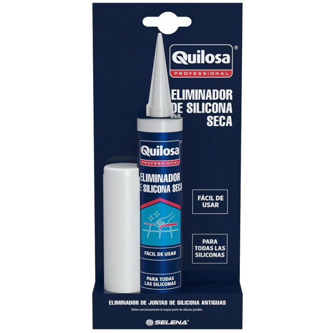 ELIMINADOR DE SILICONA SECA. PASTA. PARA SELLADORES. 85ML - QUILOSA