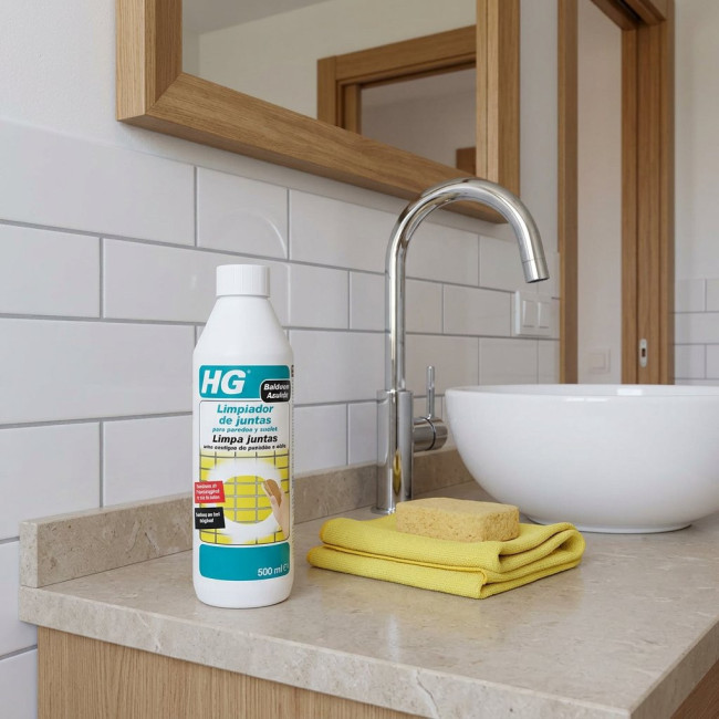 LIMPIADOR HG JUNTAS CONCENTRADO 0,5L CERAMICA Y AZULEJOS