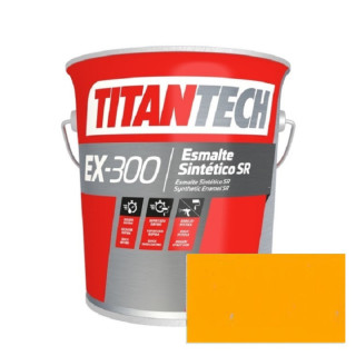 ESMALTE S/R EX300 AMAR/MOPU RAL 1003 4L TITANTECH