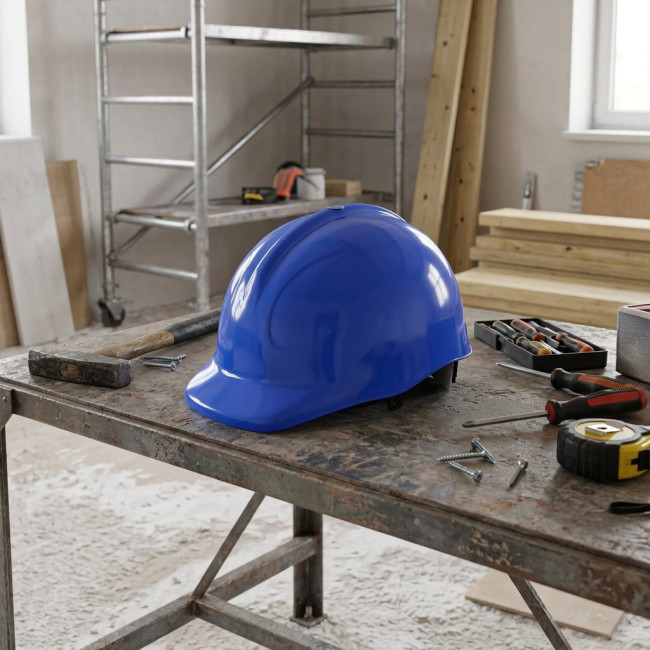 CASCO CONSTRUCCION CT-1 AZUL