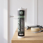 MASILLA ACRÍLICA. PINTABLE. BLANCO. 310 ML. EN 15651-1. F-EXT-INT