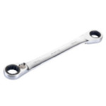 LLAVE ESTRELLA PLANA CARRACA DOBLE. ACERO. CROMADO - ALYCO