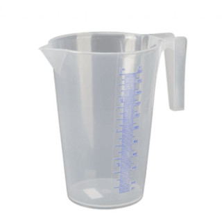 JARRA MEDIDORA TRANSPARENTE. PLÁSTICO RÍGIDO. 2 L