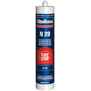 SILICONA FIRE-STOP. EI 240. CARTUCHO. 300 ML - QUILOSA