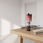 ADHESIVO DE MONTAJE ANCLAJE TOTAL. HÍBRIDO. SILANO MODIFICADO. NEGRO. INTERIOR Y EXTERIOR. 290ML - FISCHER