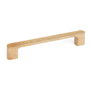 TIRADOR DE MUEBLE. MADERA MACIZA. ASA RECTA. VARIOS COLORES - VIEFE