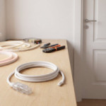 CONECTOR 8 MM NEON/JST CABLE 1 M