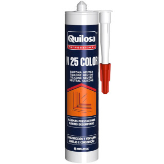 SILICONA NEUTRA. PARA JUNTAS Y ACRISTALAMIENTOS - PARA - QUILOSA 2