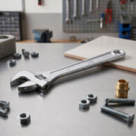 LLAVE AJUSTABLE LATERAL. ACERO CROMADO. APERTURA 29MM. LONGITUD 200MM - ALYCO